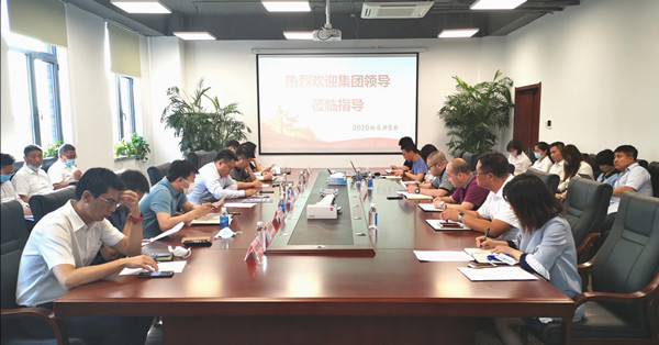 集團(tuán)黨委副書記、總經(jīng)理吳波一行到沈陽航空工業(yè)發(fā)展有限公司調(diào)研指導(dǎo)