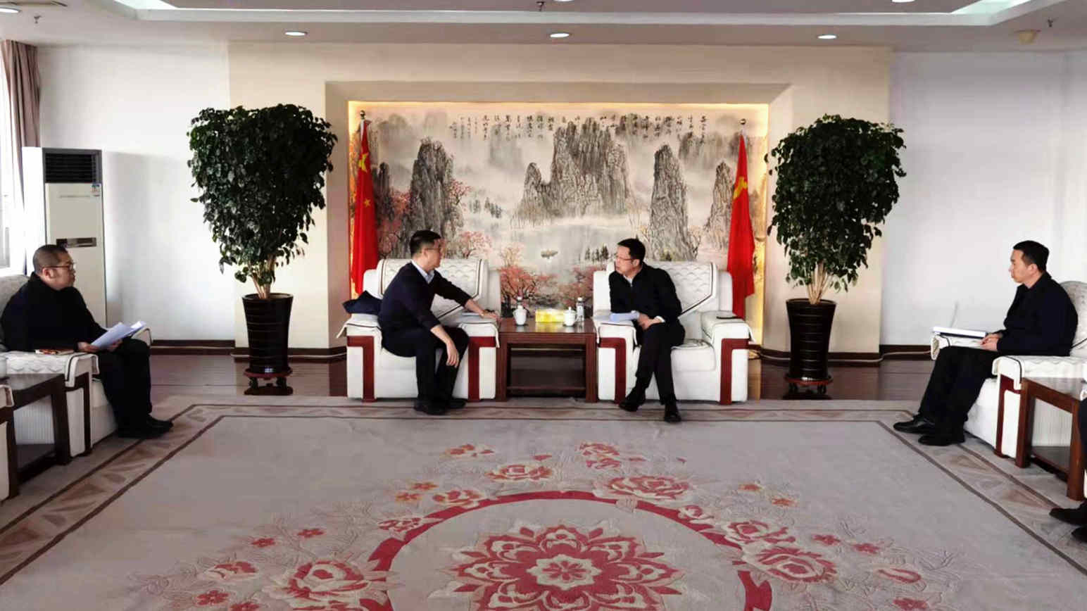 沈陽(yáng)航空產(chǎn)業(yè)集團(tuán)與沈北新區(qū)區(qū)委開(kāi)展合作交流