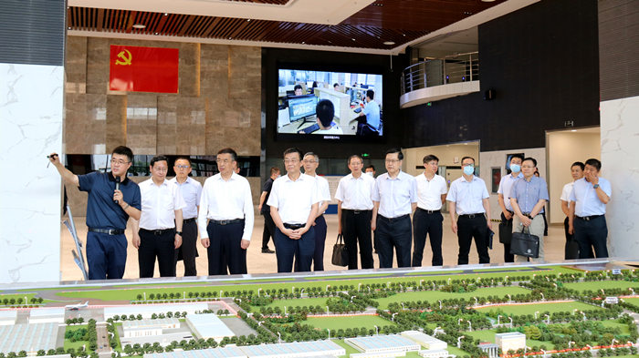 省委常委、副省長王健來集團調(diào)研沈陽航空動力產(chǎn)業(yè)園項目